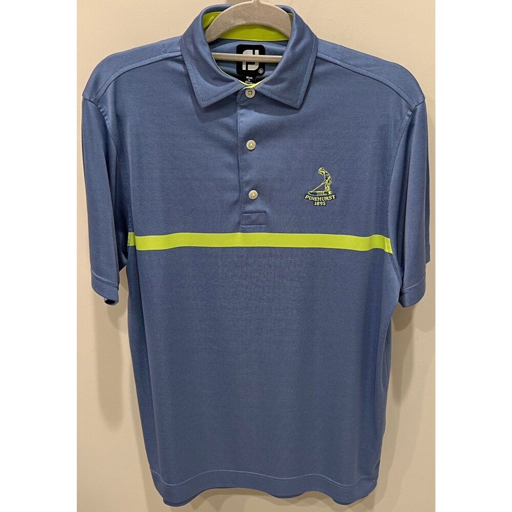 Pinehurst Golf Resort - FootJoy Golf Shirt - Men's Size Small - Blue